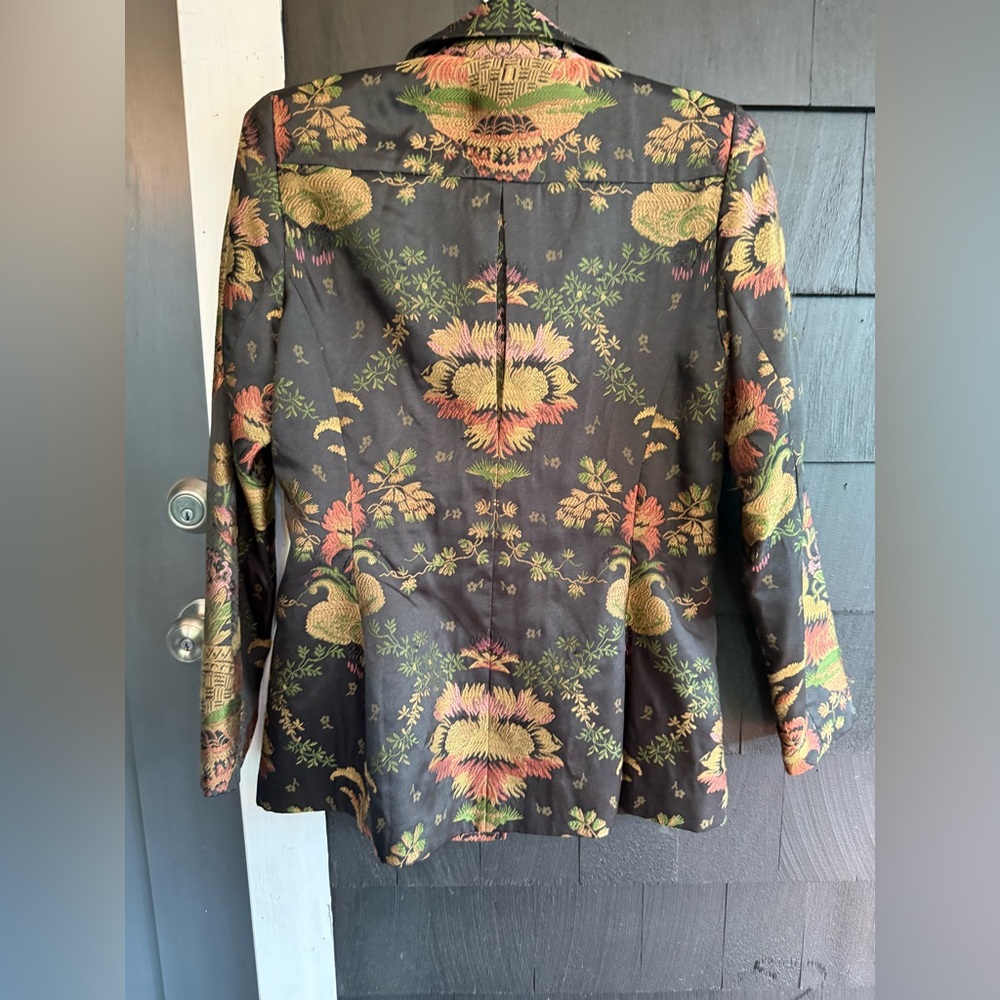 New CAbi embroidered jaquard jacket - Picture 4 of 6